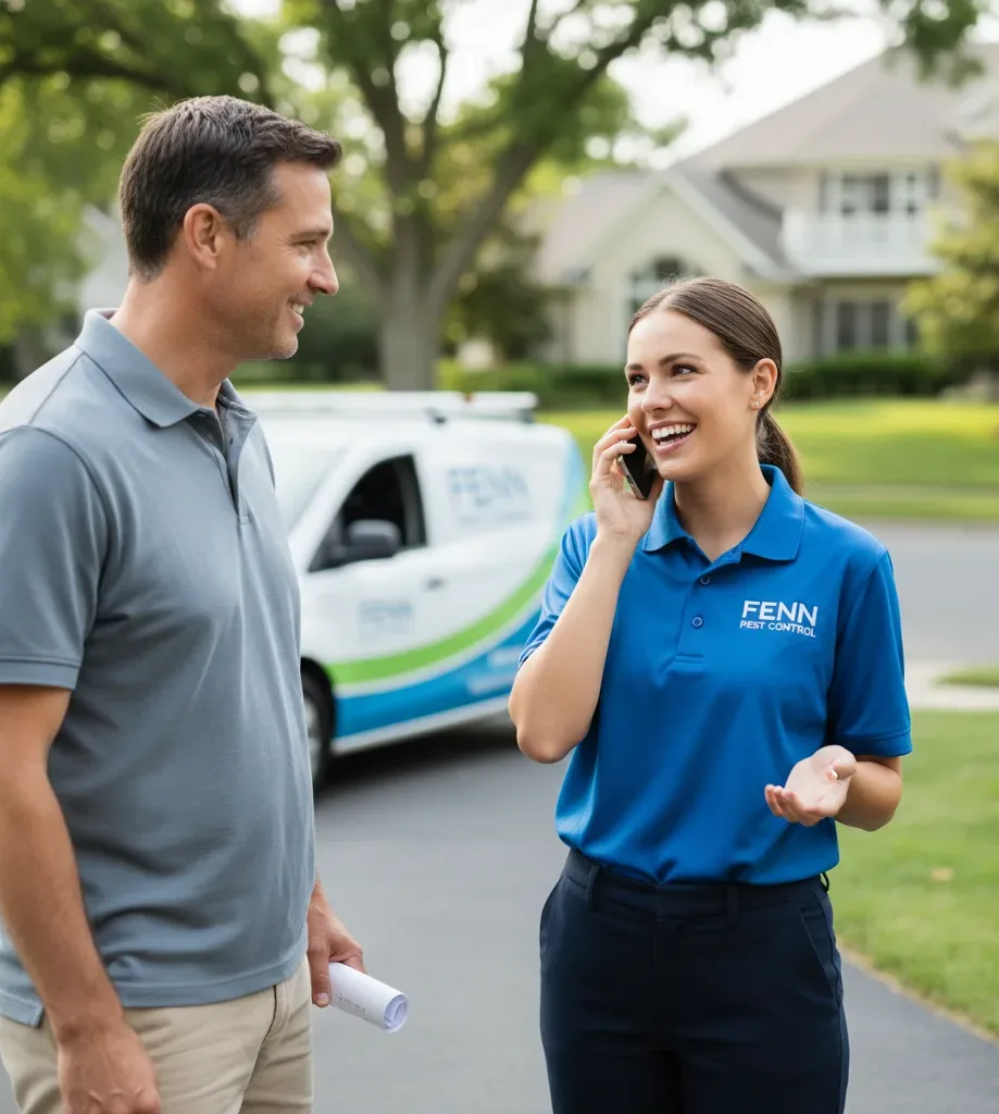 Fenn Pest Control customer support in Wellman